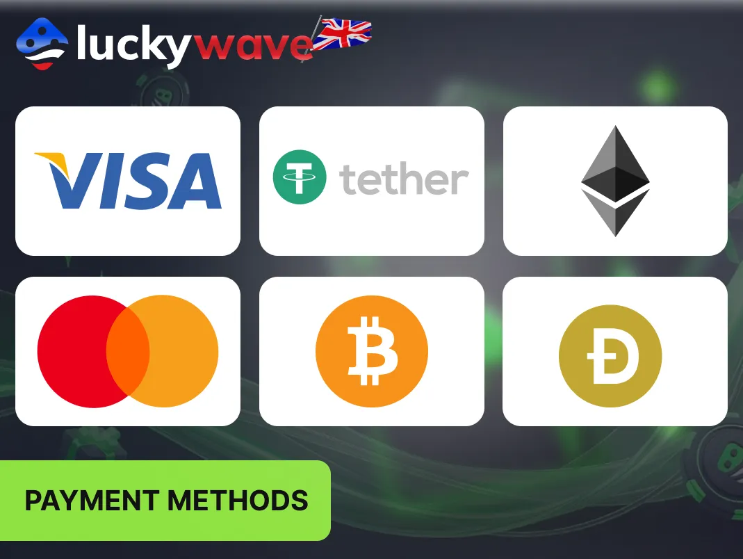 payment methods for casino deposits and withdrawals